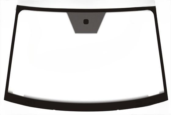 Sound Insulation Safety Windshield Glass , Laminated Car Front Windshield
