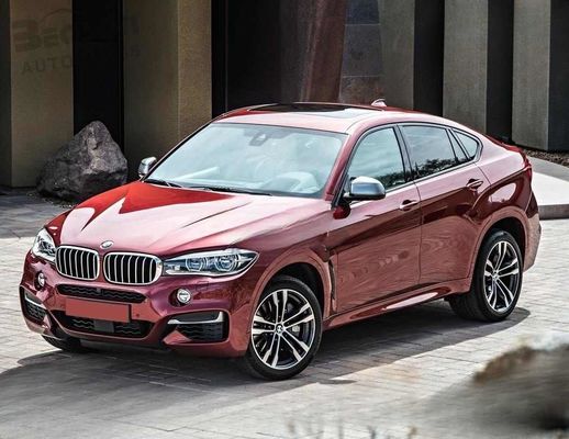 BMW X6 F16 Back Windshield Glass , SUV Car Rear Glass With Heater