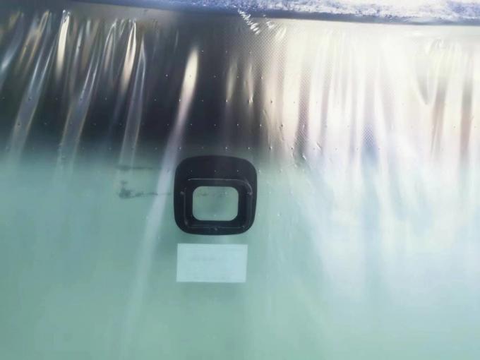 ISO Certified Porsche Cayenne Windshield , Smooth Laminated Glass For Cars